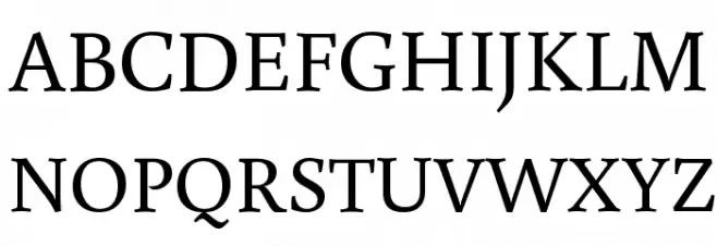 Buenard Regular Шрифта ВЕРХНИЙ