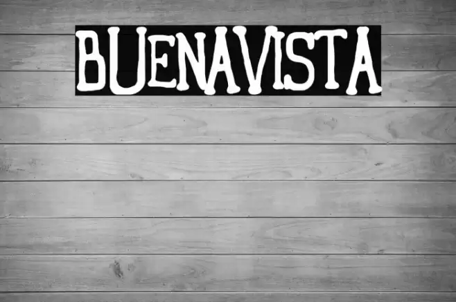 Buenavista Шрифта examples