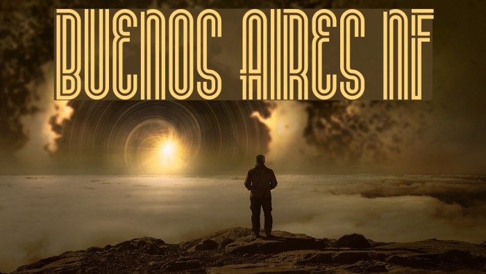 Buenos Aires NF Font examples