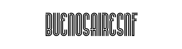 BuenosAiresNF Font