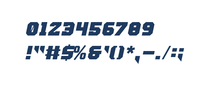 Bufelos Italic Other Characters