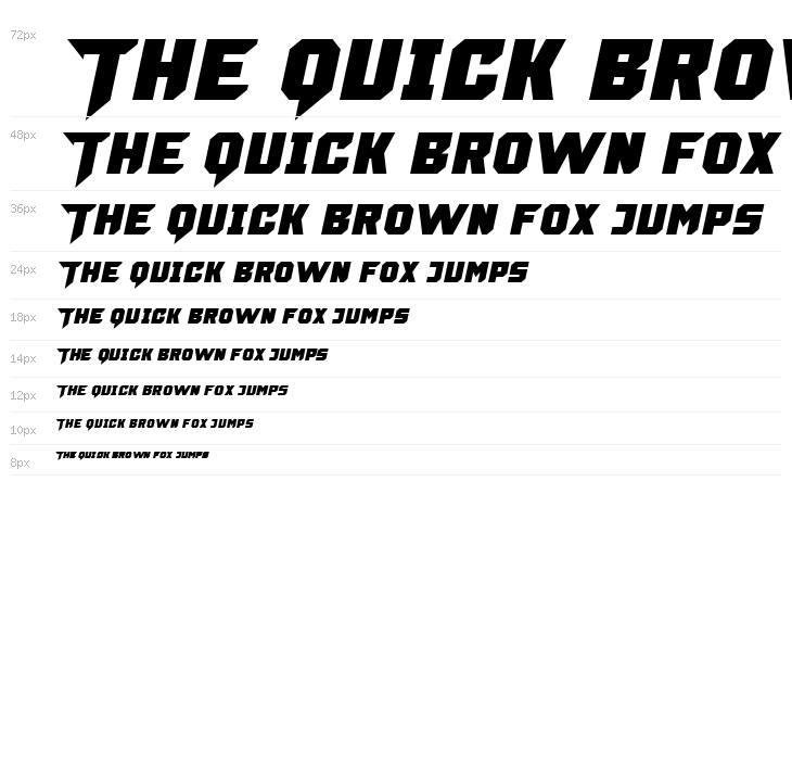 Bufelos Italic Waterfall