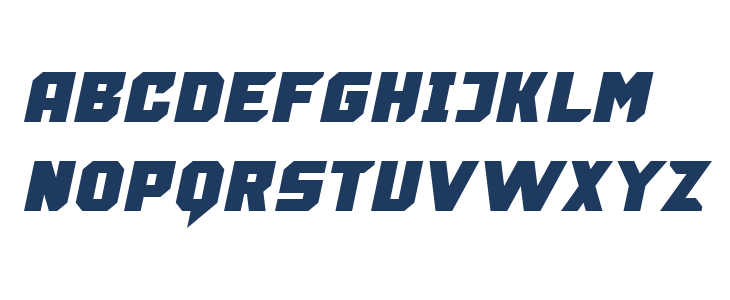 Bufelos Italic Lowercase