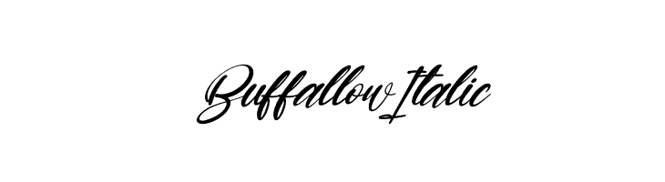 Buffallow Italic  Fuentes Gratis Descargar