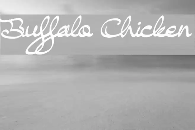 Buffalo Chicken Example 1