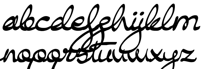 Buffalo Chicken Font LOWERCASE