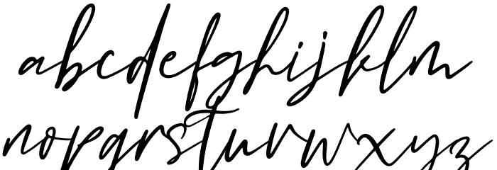 Buffalo City Font LOWERCASE