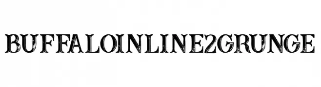 Buffalo Inline 2 Grunge  Fuentes Gratis Descargar