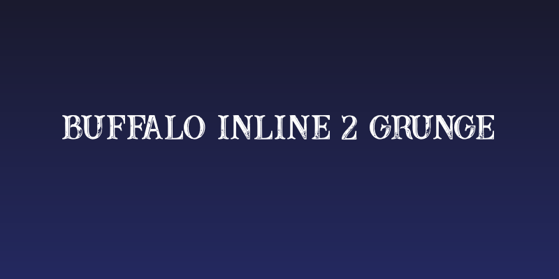 Buffalo Inline 2 Grunge Social Header