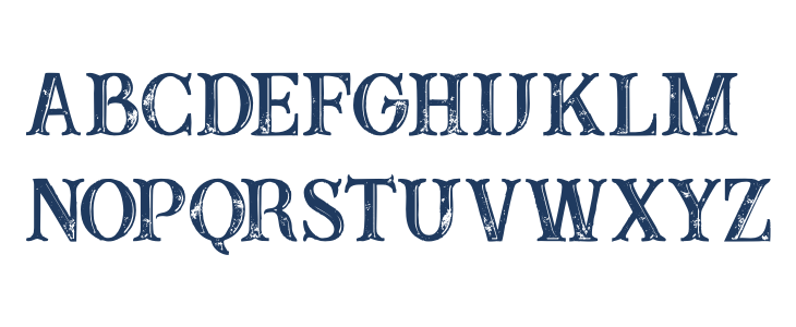Buffalo Inline 2 Grunge Lowercase
