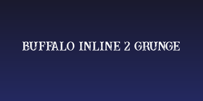 Buffalo Inline 2 Grunge Social Header