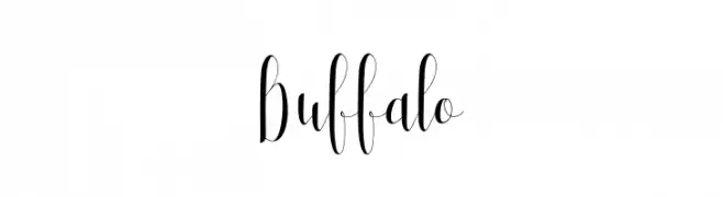 Buffalo  Fuentes Gratis Descargar