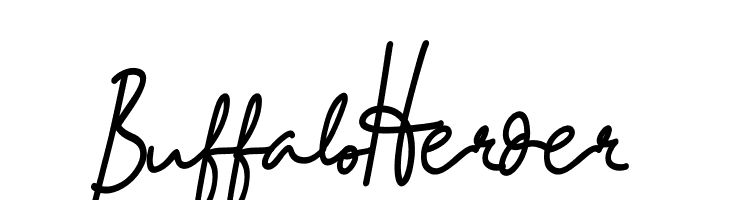 BuffaloHerder  Free Fonts Download