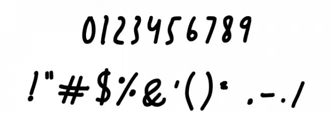 BuffaloHerder Font OTHER CHARS