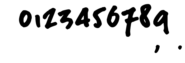 BuffaloStance Font OTHER CHARS