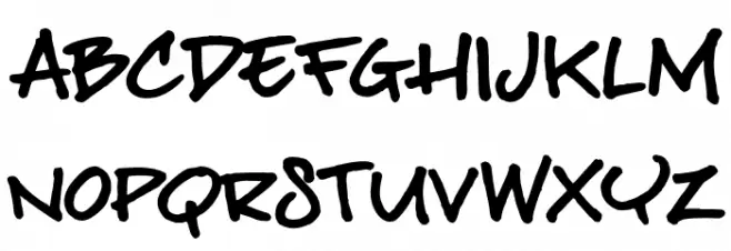 BuffaloStance Schriftart Groß