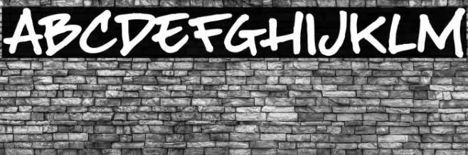 BuffaloStance Font examples