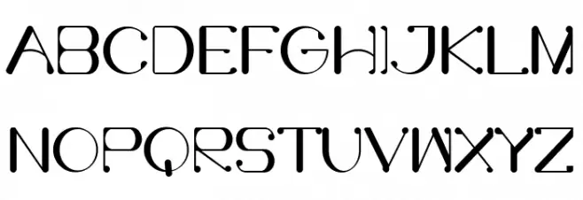 Bufferly Demo Serif Schriftart Groß