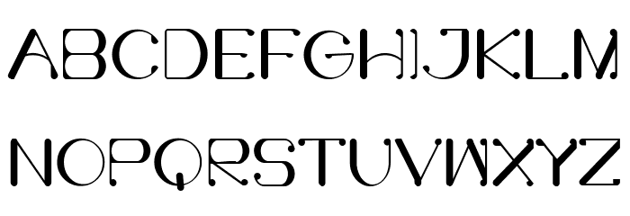 Bufferly Demo Serif Font LOWERCASE
