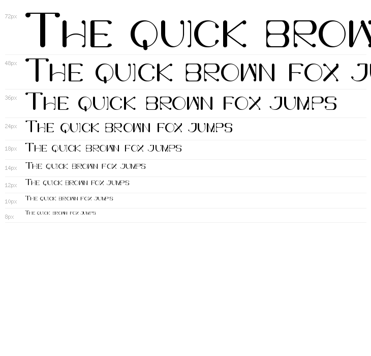 Bufferly Demo Serif Waterfall