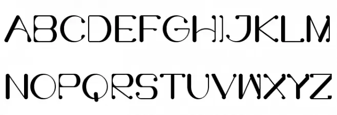 Bufferly Demo Serif फ़ॉन्ट लोअरकेस