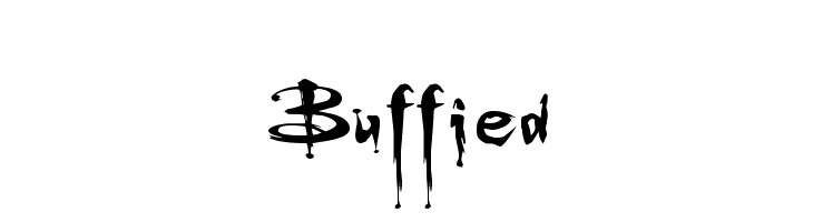 Buffied  font caratteri gratis