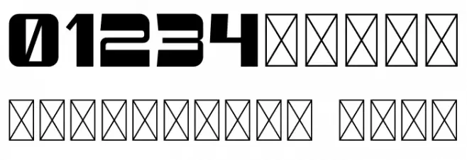 Bufs PERSONAL USE フォント その他の文字