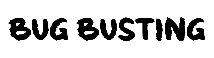 Bug Busting  baixar fontes gratis