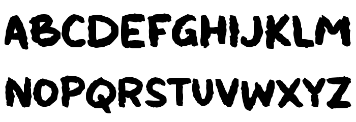 Bug Busting Font LOWERCASE