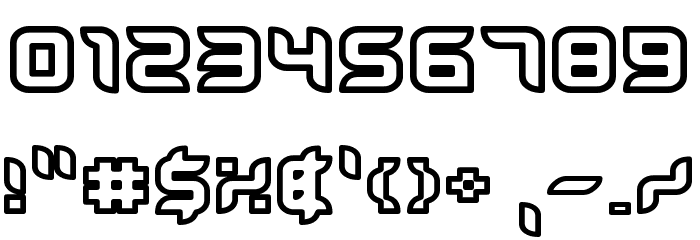 Bug2K Font OTHER CHARS