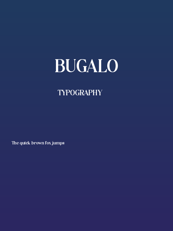 Bugalo Poster