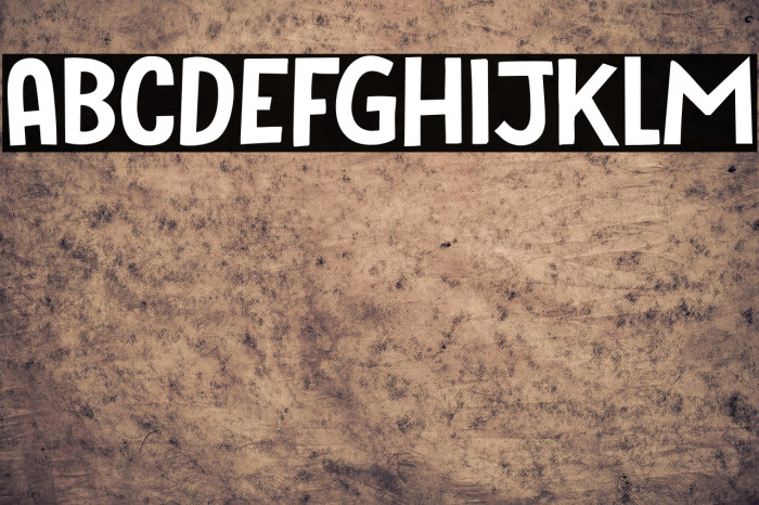 Bugbear DEMO Regular Font examples