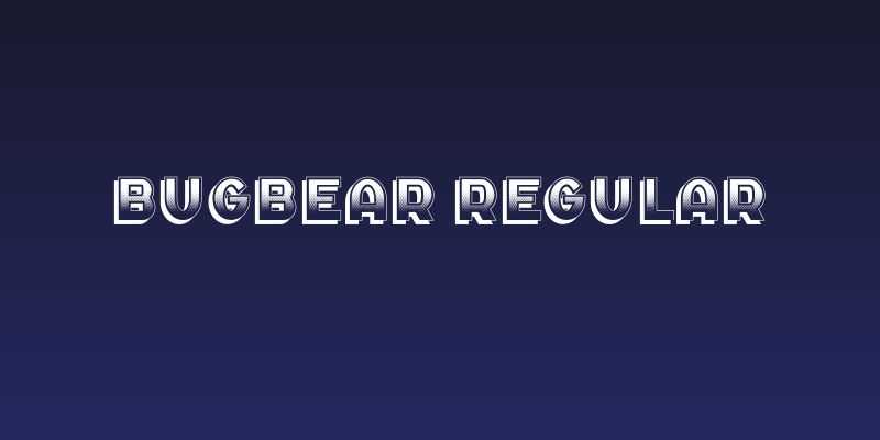Bugbear Regular Social Header