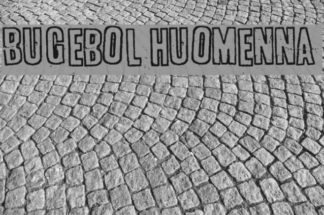 Bugebol huomenna Caratteri examples