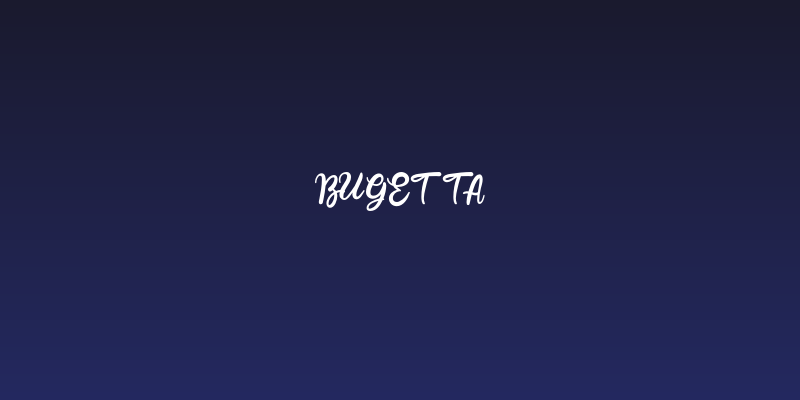 Bugetta Social Header