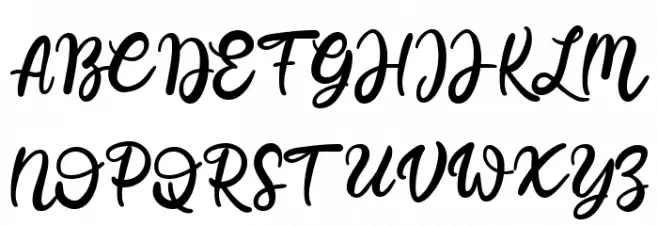 Bugetta Schriftart Groß