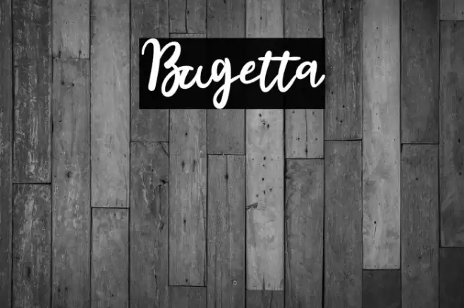 Bugetta Font examples