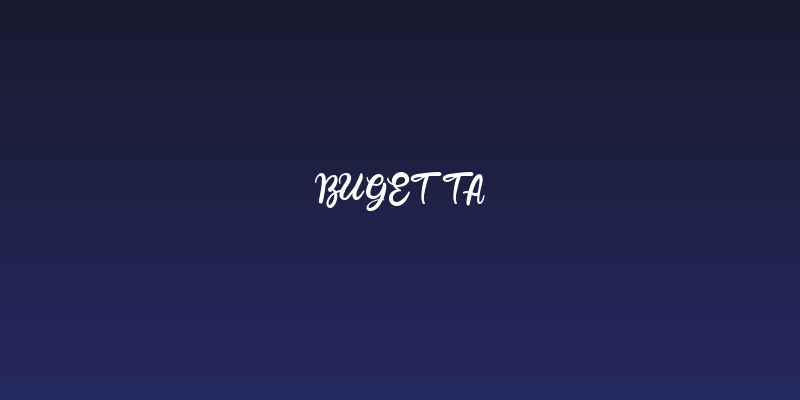 Bugetta Social Header