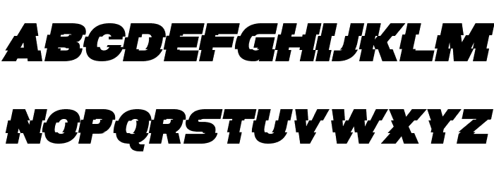 Bugfast Font LOWERCASE