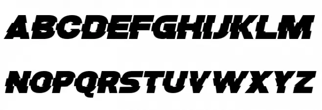 Bugfast 字体 大写