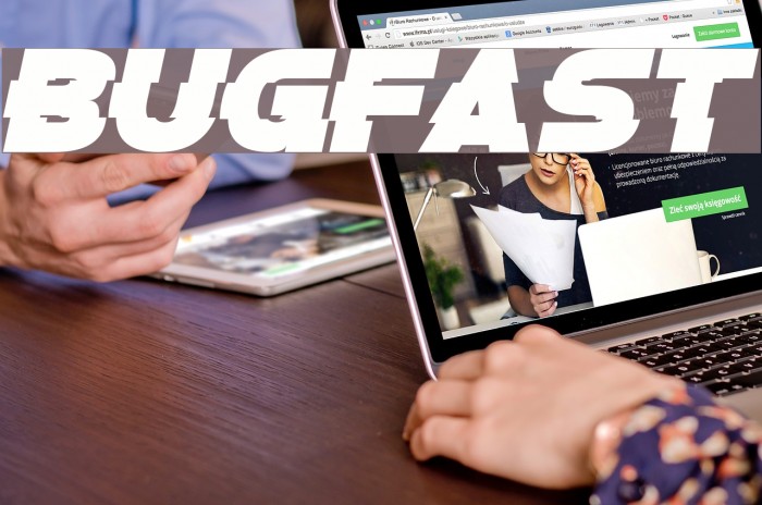 Bugfast Font examples