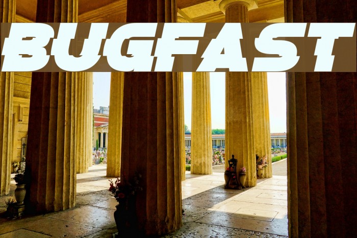 Bugfast Font examples