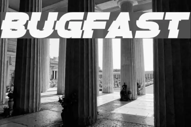 Bugfast フォント examples