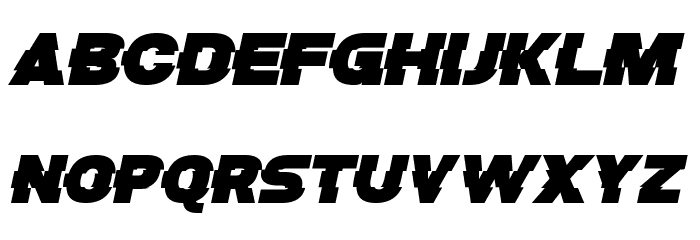 Bugfast Font LOWERCASE