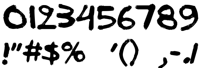 Bugghet Font OTHER CHARS