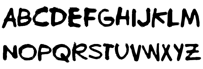 Bugghet Font LOWERCASE