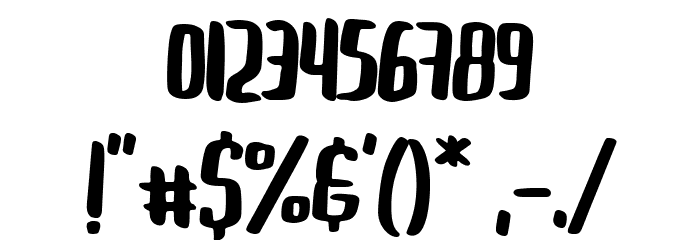 Buggiel Regular Font OTHER CHARS