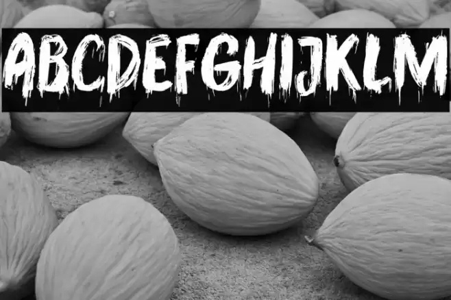 Buggy Trick Font examples