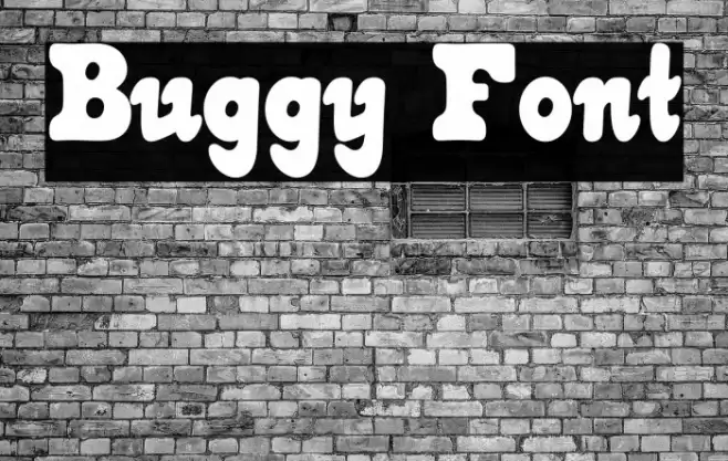 Buggy Font examples