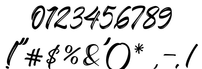 Bughartta Font OTHER CHARS